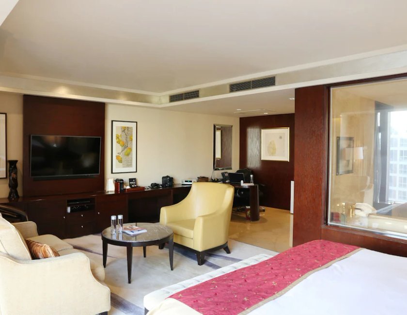 Junior suite Vista ciudad Gold Con Vistas 1 Cama doble del hotel Fairmont Beijing. Foto 2
