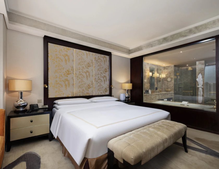 Suite Vista ciudad Premium Con Vistas 1 Cama doble del hotel Fairmont Beijing