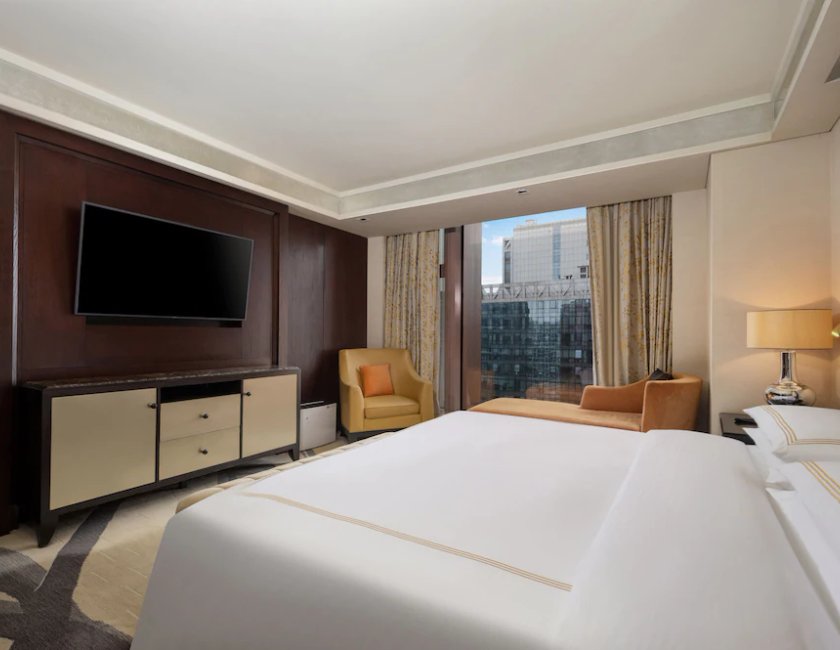 Suite Vista ciudad Premium Con Vistas 1 Cama doble del hotel Fairmont Beijing. Foto 1