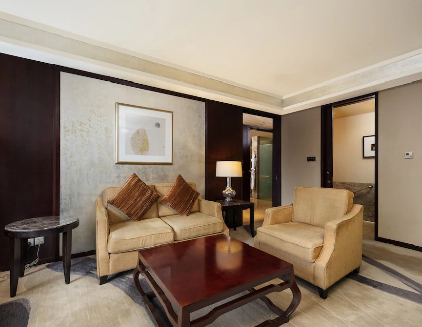 Suite Vista ciudad Premium Con Vistas 1 Cama doble del hotel Fairmont Beijing. Foto 2