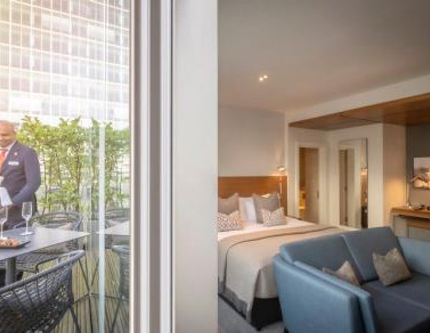Suite Junior del hotel Clayton Hotel London Wall. Foto 5