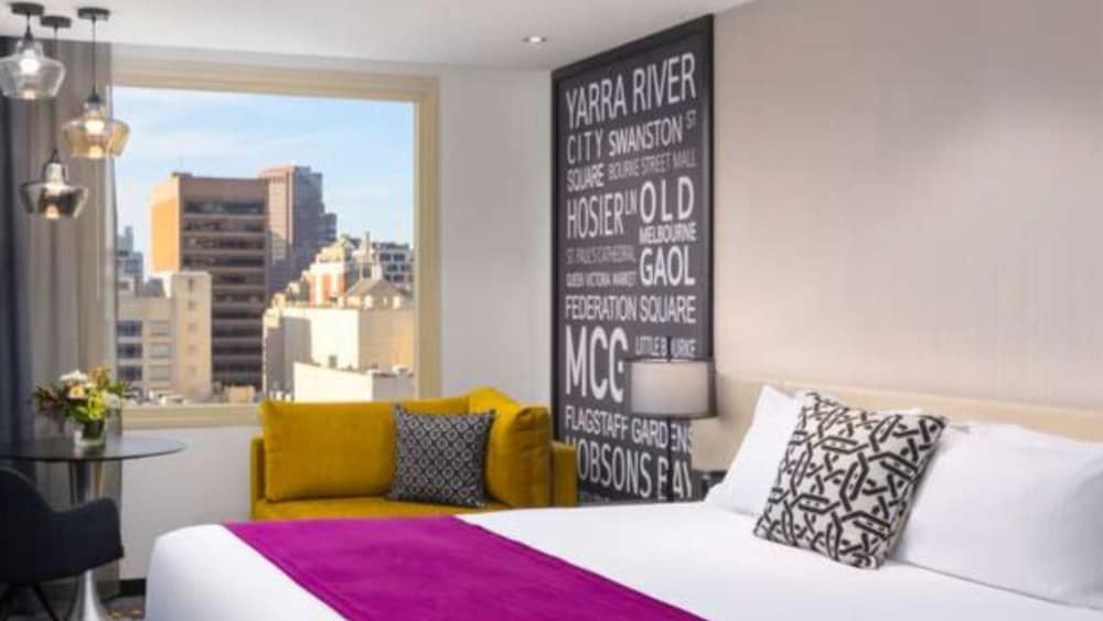Habitación superior, 1 cama de matrimonio grande (Lounge Access) del hotel Pullman Melbourne City Centre. Foto 13