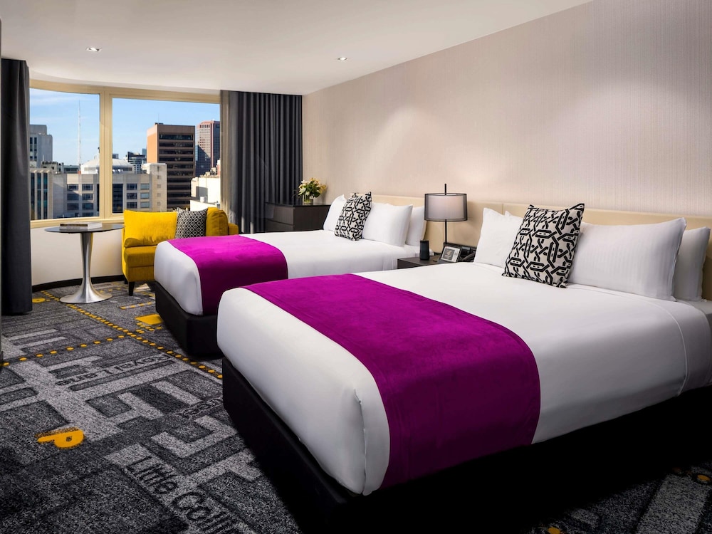 Habitación superior, 2 camas de matrimonio del hotel Pullman Melbourne City Centre