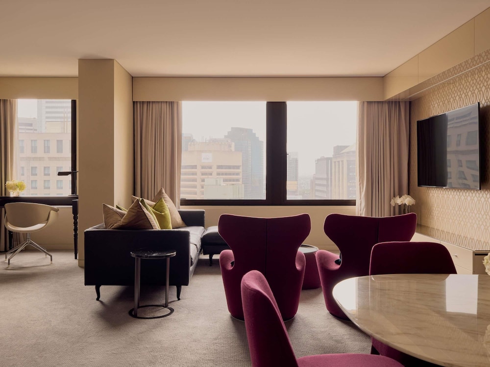 SUITE OPERA Acceso al Club, Cama King, Salón Separado, Vista a la Ciudad Piso Alto, Baño Indulgente, 94m2 del hotel Sofitel Brisbane Central. Foto 8