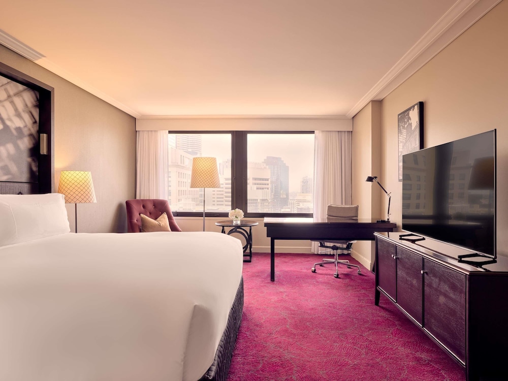 HABITACIÓN DE LUJO CIUDAD Cama King, Piso Alto, Vista a la Ciudad del hotel Sofitel Brisbane Central. Foto 4