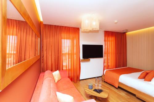 Estudio Lujo 1 Cama king Vista ciudad Estudio Sofá Cama incluido del hotel Bohemia Suites and Spa - Adults Only. Foto 3