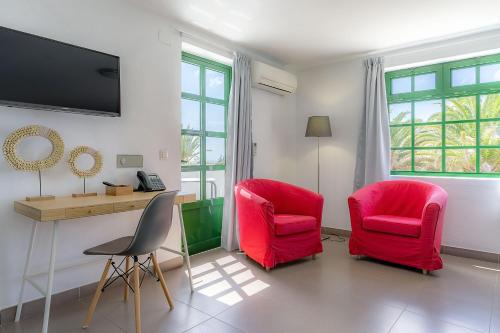 Habitación Doble adaptada para personas con movilidad reducida del hotel Casas Heddy Well-being Resort. Foto 21