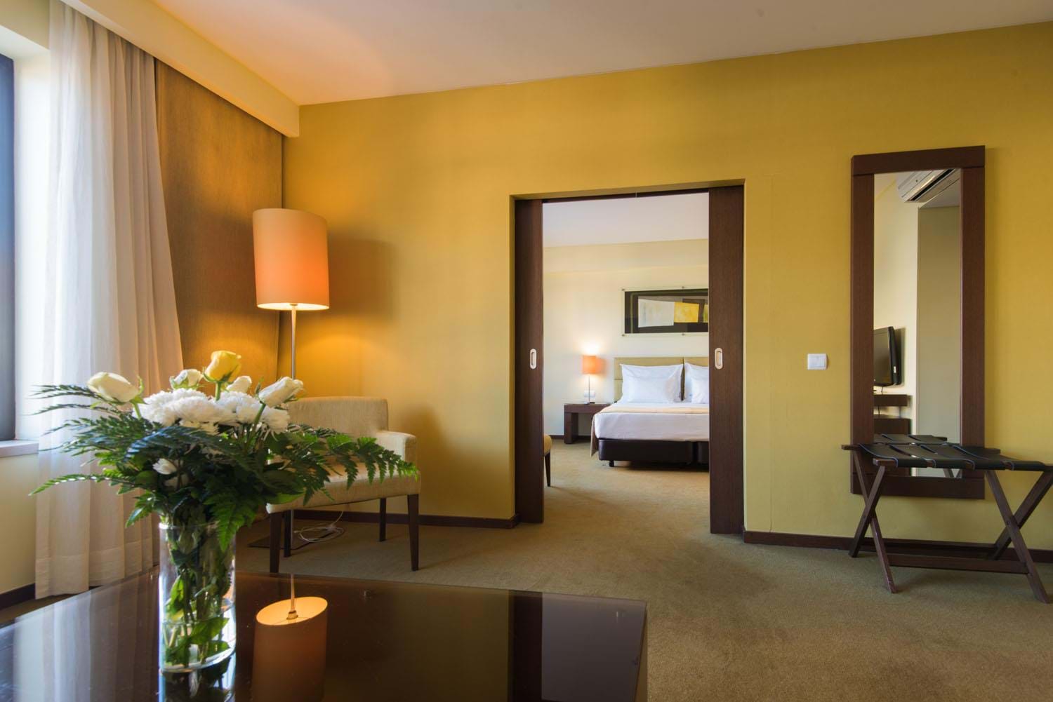 Junior suite Lujo Sofá Cama incluido 1 Cama doble del hotel Vila Galé Coimbra. Foto 1