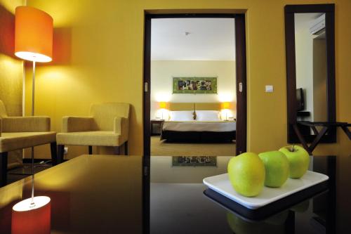 Junior suite Lujo Sofá Cama incluido 1 Cama doble del hotel Vila Galé Coimbra. Foto 8