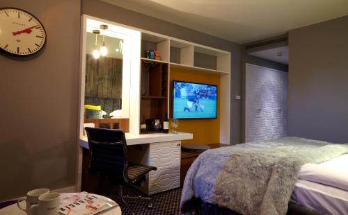 Habitación Doble Club del hotel Malmaison London. Foto 3