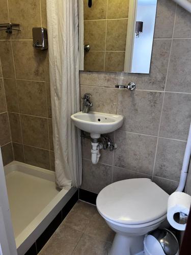 Habitación Individual con baño del hotel Dolphin Inn. Foto 17