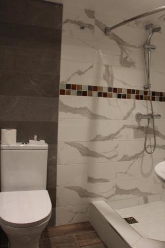 Habitación Doble con baño privado - 2 camas del hotel Cheshire Central London. Foto 3