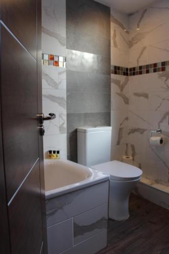 Habitación Doble con baño privado - 2 camas del hotel Cheshire Central London. Foto 9