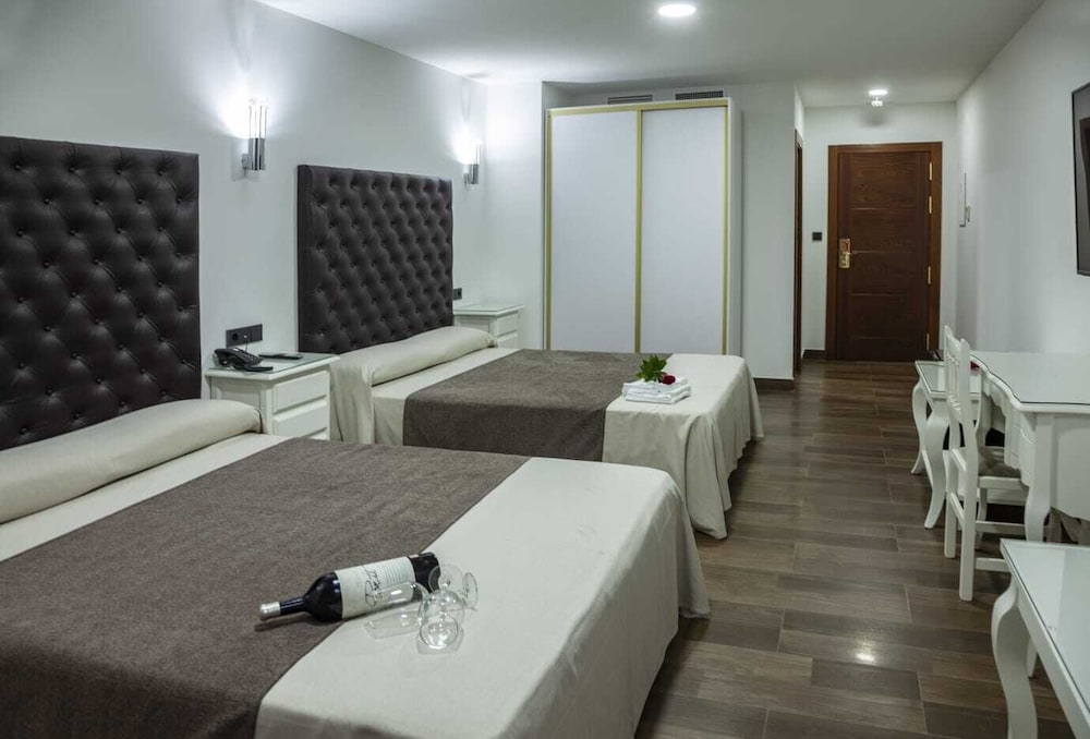 Habitación con 1 cama doble o 2 individuales del hotel Julián. Foto 3