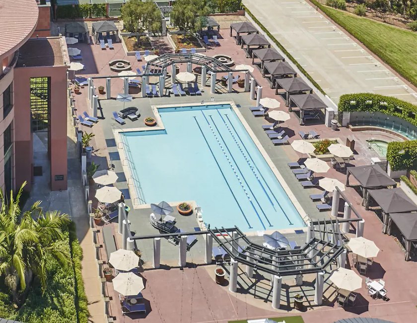 Habitación, 1 cama de matrimonio grande, vistas a la piscina del hotel Hyatt Regency La Jolla