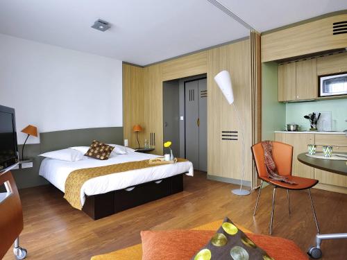 Estudio Familiar del hotel Adagio Nantes Centre. Foto 2