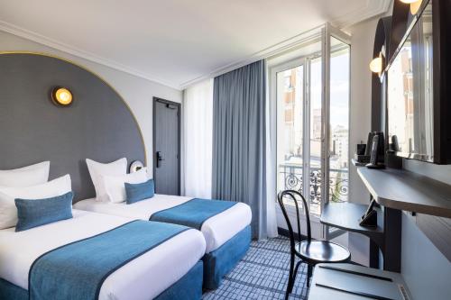 Habitación Doble Confort - 2 camas del hotel De France Gare de Lyon Bastille