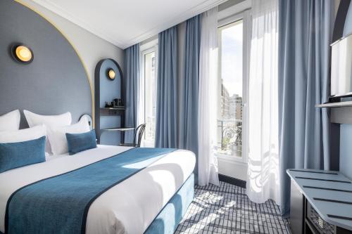 Habitación Doble Confort del hotel De France Gare de Lyon Bastille. Foto 1