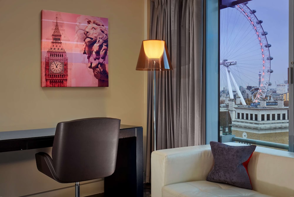 Estudio, 1 cama de matrimonio grande (London Eye View) del hotel Park Plaza Westminster Bridge London