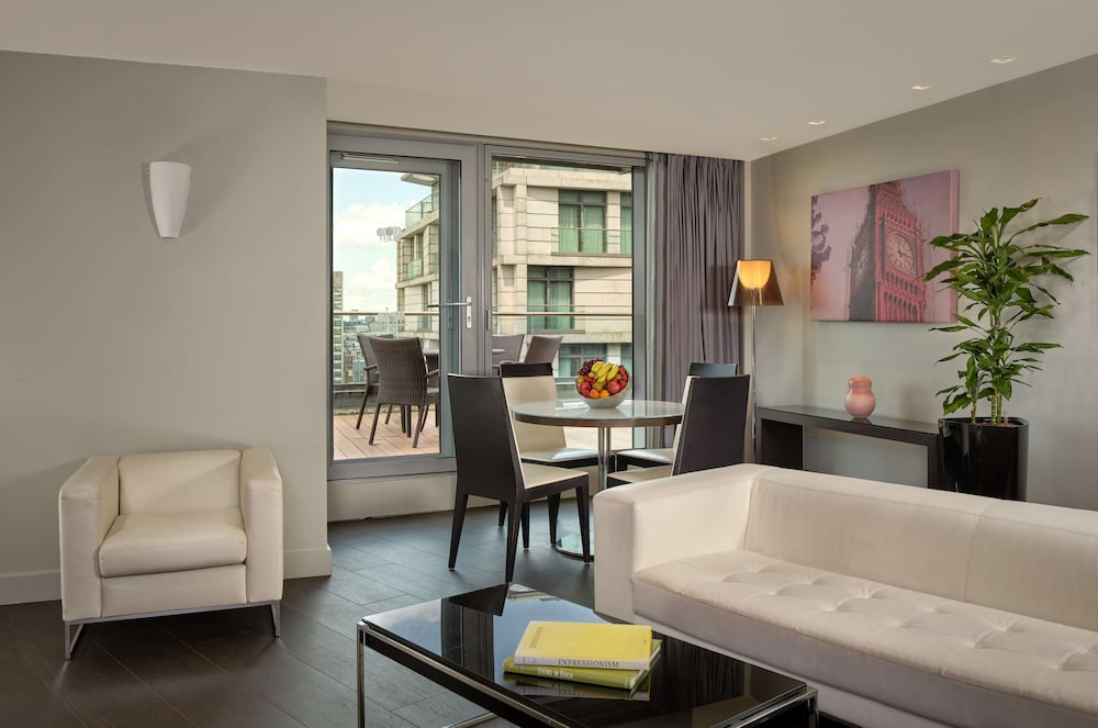 Suite, 2 habitaciones, terraza del hotel Park Plaza Westminster Bridge London