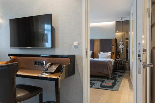 Habitación familiar Vista Jardín Futón japonés 2 Camas queen del hotel Tivoli. Foto 2