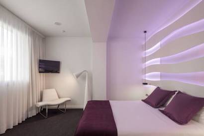 Habitación doble Lujo del hotel Allegro Barcelona. Foto 2