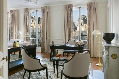 Habitación Cuádruple del hotel Barrière Fouquet's Paris