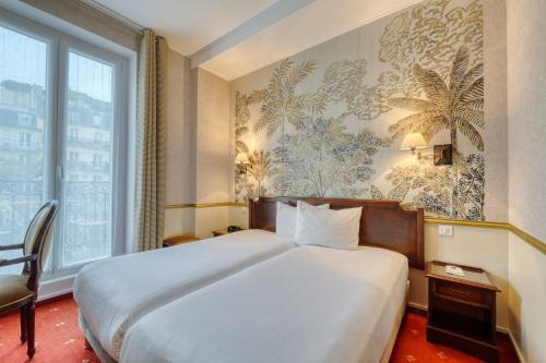 Habitación Doble Estándar con vistas al Arco del Triunfo - 2 camas del hotel Belfast. Foto 1