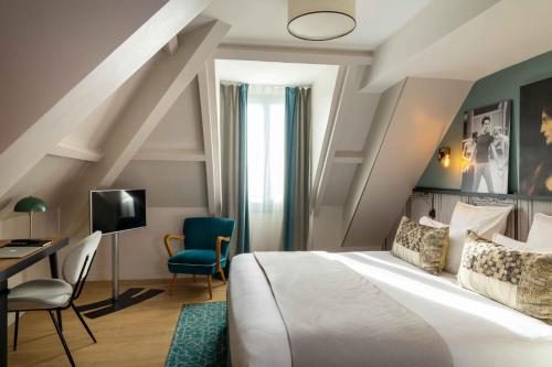 Habitación Doble Clásica - 1 o 2 camas del hotel Lyric Paris. Foto 7