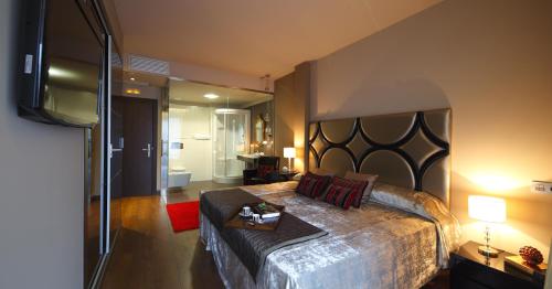 Habitación Doble Deluxe del hotel Silken Axis Vigo