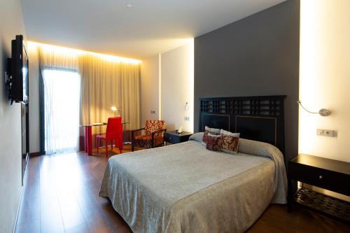 Habitación Doble con terraza - 1 o 2 camas del hotel Silken Axis Vigo. Foto 1