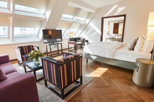 Suite Junior del hotel Steigenberger Herrenhof. Foto 2