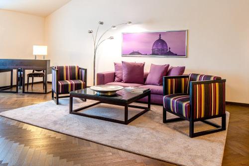 Suite Deluxe del hotel Steigenberger Herrenhof. Foto 4