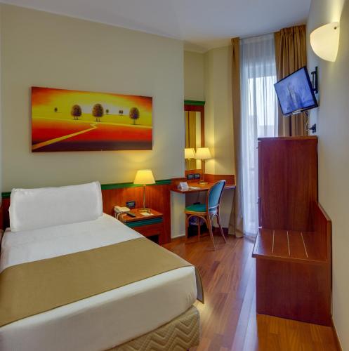Habitación Individual Económica del hotel Raffaello