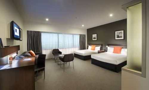 Habitación doble 2 camas del hotel Novotel Brisbane Airport. Foto 2