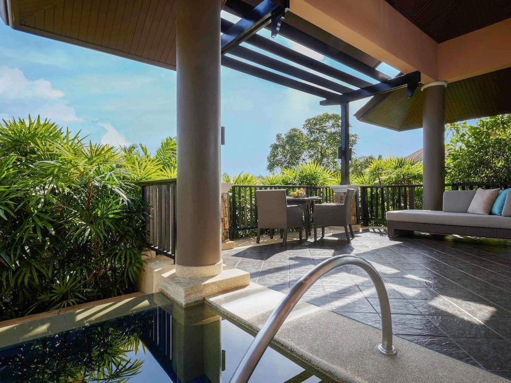 Villa con piscina y vistas al jardín, 1 cama King, un oasis tropical para recargar energías del hotel Pullman Phuket Panwa Beach Resort - Sha Plus. Foto 10