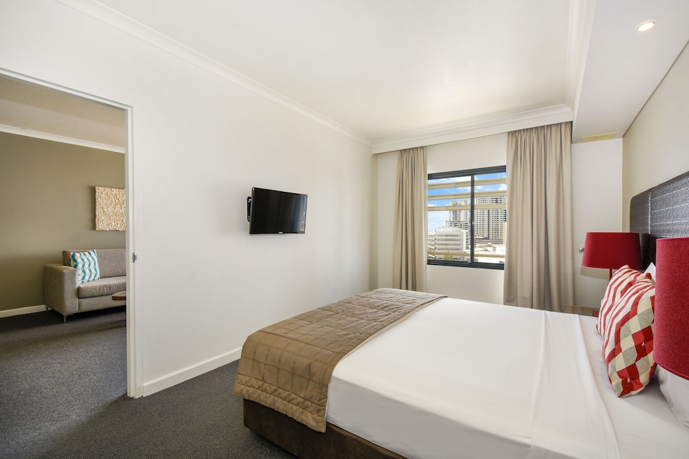 Apartamento de 1 dormitorio con vistas a la ciudad del hotel Mantra On The Esplanade. Foto 3