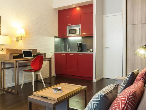 Estudio del hotel Adagio Brussels Grand Place. Foto 3