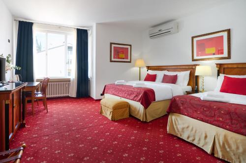 Habitación Triple del hotel Leon D´oro