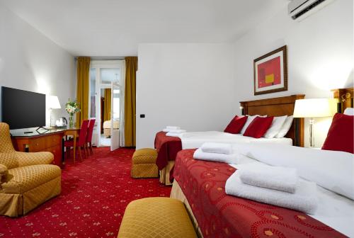 Habitación Familiar Estándar del hotel Leon D´oro