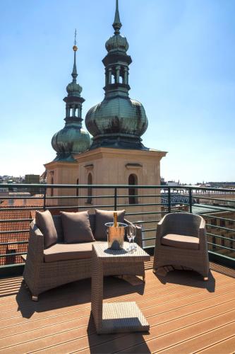 Suite con terraza del hotel Leon D´oro. Foto 1
