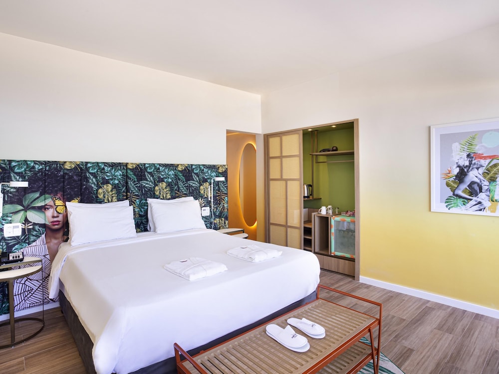 Habitación de lujo, 1 cama de matrimonio, mirando al mar del hotel Mercure Rio Boutique Copacabana