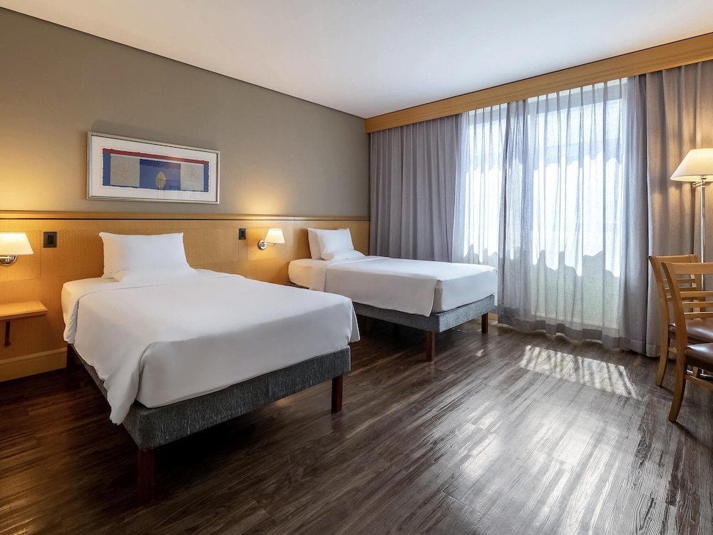 Habitación estándar con 2 camas individuales del hotel Novotel Sao Paulo Center Norte