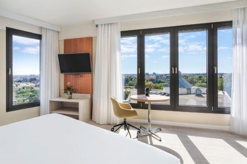 Suite Grand The Level con acceso al salón executive del hotel Melia Luxembourg
