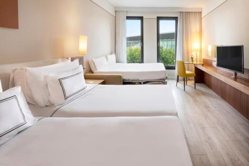 Habitación Familiar del hotel Melia Luxembourg. Foto 6
