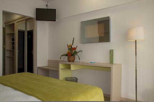 Habitación Individual Confort del hotel Navegadores. Foto 1