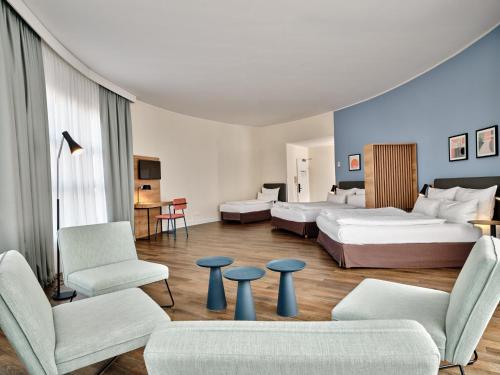 Habitación Familiar Premium con 2 camas grandes del hotel Garner Hotel Berlin - Schöneberg, an IHG. Foto 6