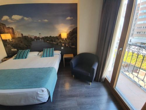 Habitación Doble con vistas del hotel Ele Enara Boutique. Foto 1