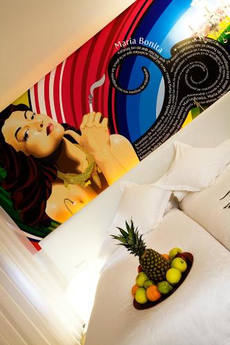 Habitación doble Normal del hotel Dormirdcine Cooltural Rooms. Foto 3