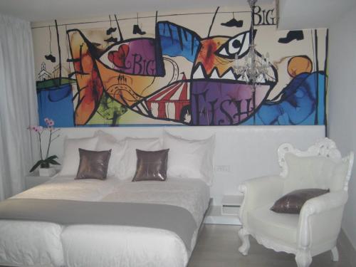 Habitación doble Normal del hotel Dormirdcine Cooltural Rooms. Foto 5